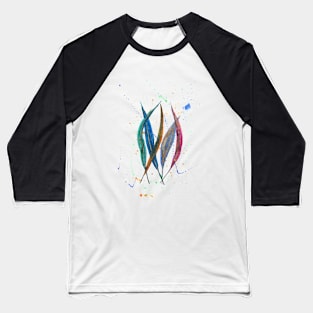 Rainbow eucalyptus leaves Baseball T-Shirt